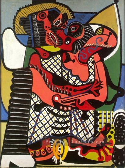 Le baiser 1925 cubism Pablo Picasso Peintures à l'huile